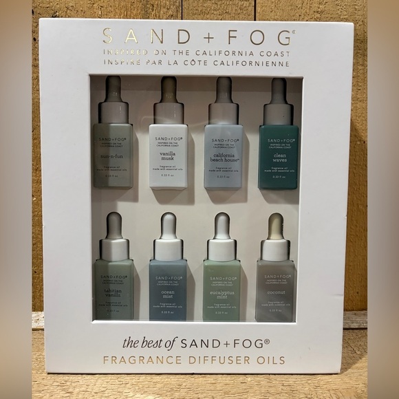 Sand + Fog Other - SAND + FOG Fragrance Diffuser Oils Set - includes 8